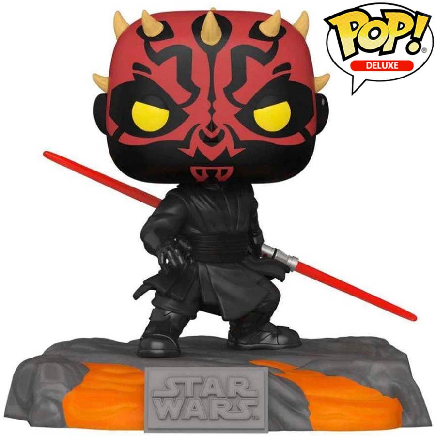 Pop Deluxe! Star Wars: RSSv1- Darth Maul (GLOW)(Exc)