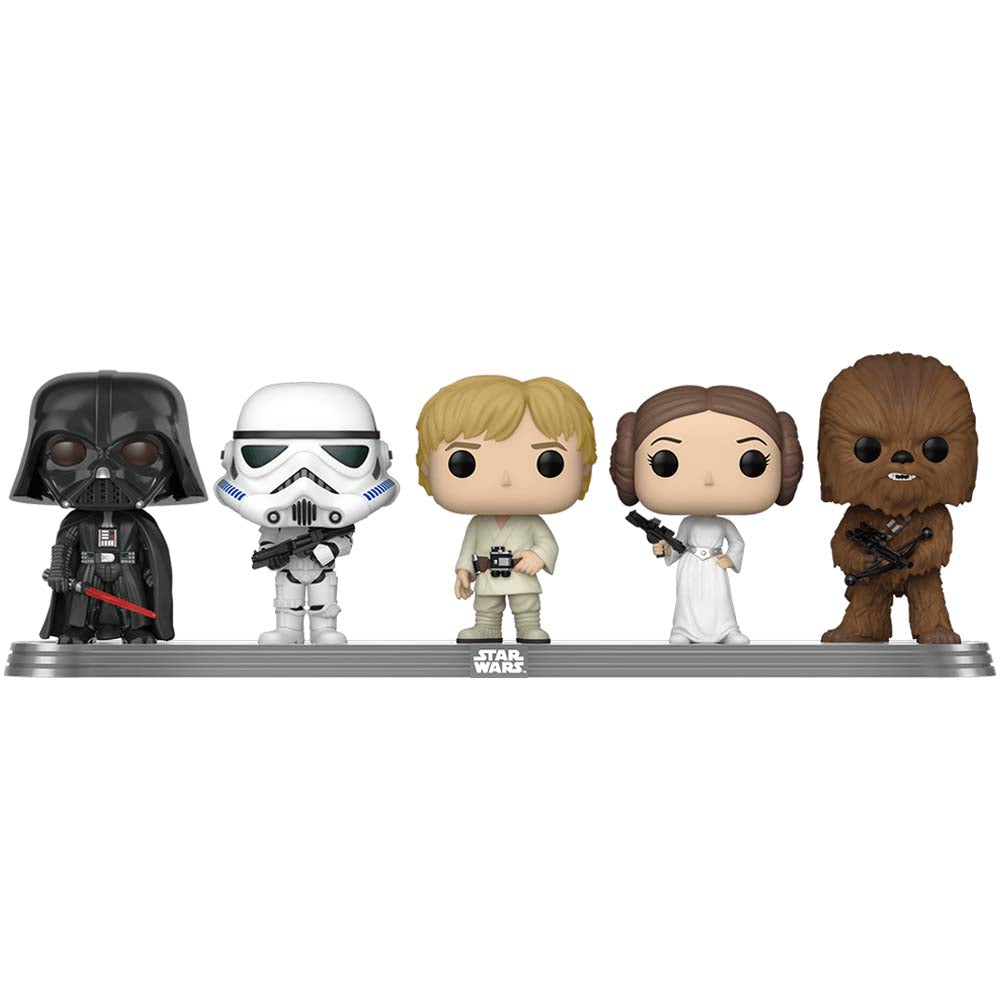 Pop! Movies: Star Wars 5 pack (Galactic Convention)