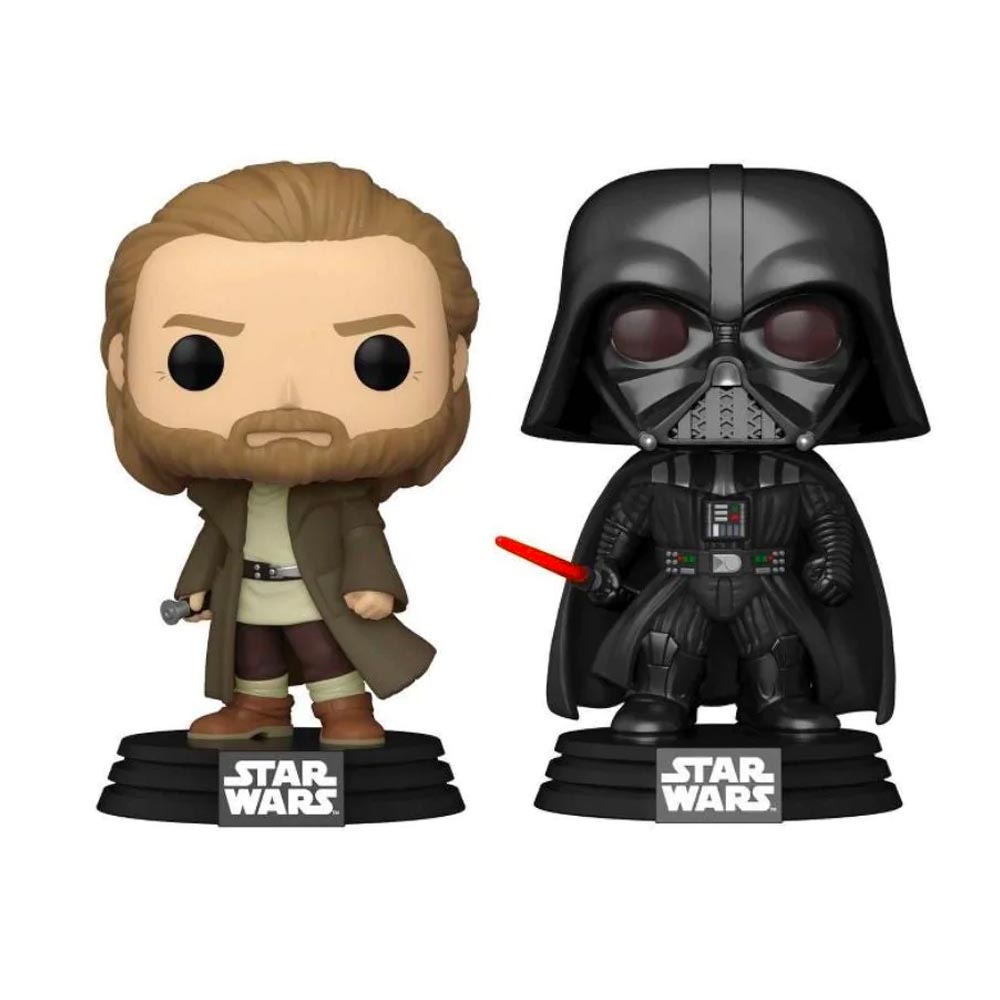 Pop! Movies: Star Wars- Obi-Wan Kenobi Obi-Wan &amp; Darth Vader 2 pack (MT)(Exc)