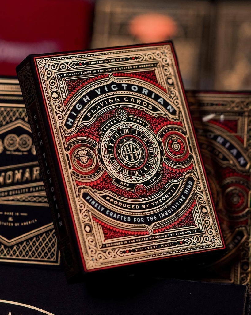Playing Cards: High Victorian (Red)