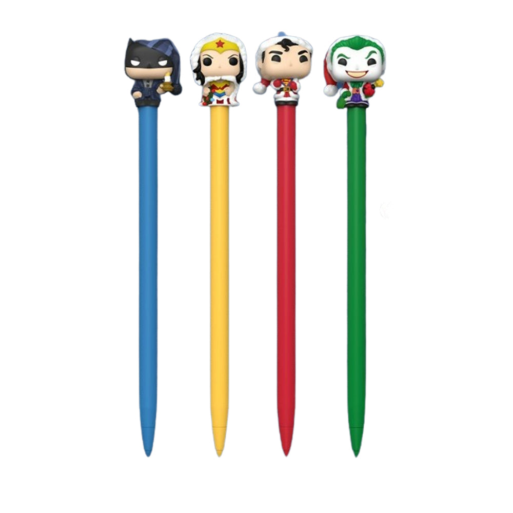 Pen Topper! Heroes: DC Holiday 16pc