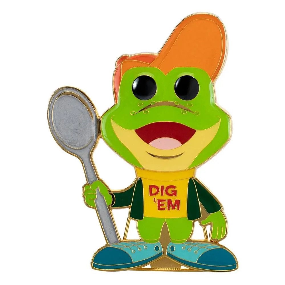 Enamel Pin! Ad Icons: Honey Smacks - Dig Em’ Frog