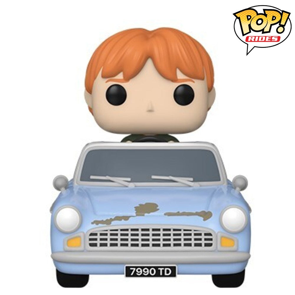 Pop Rides Super Deluxe! Movies: Harry Potter Chamber of Secrets 20Th - Ron w/Car