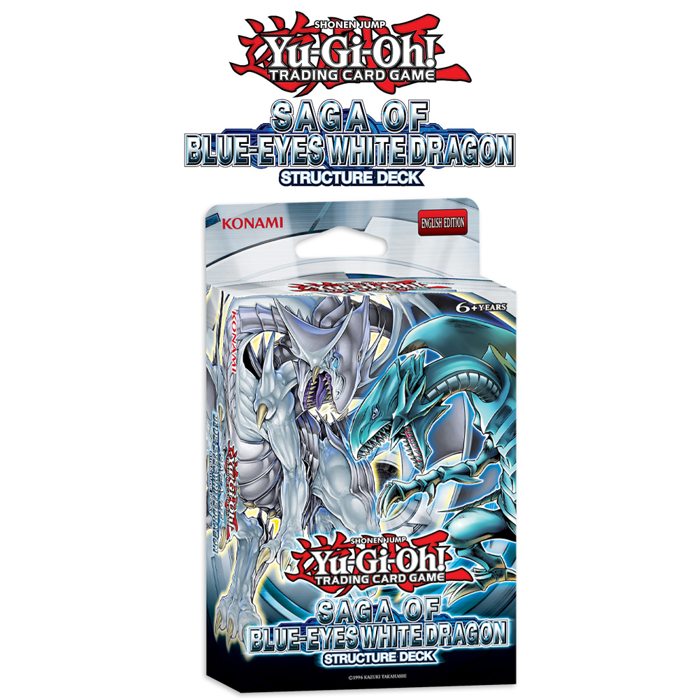 Yu-Gi-Oh! TCG: Structure Deck: Saga Of Blue-Eyes White Dragon Unlimited (Reprint)