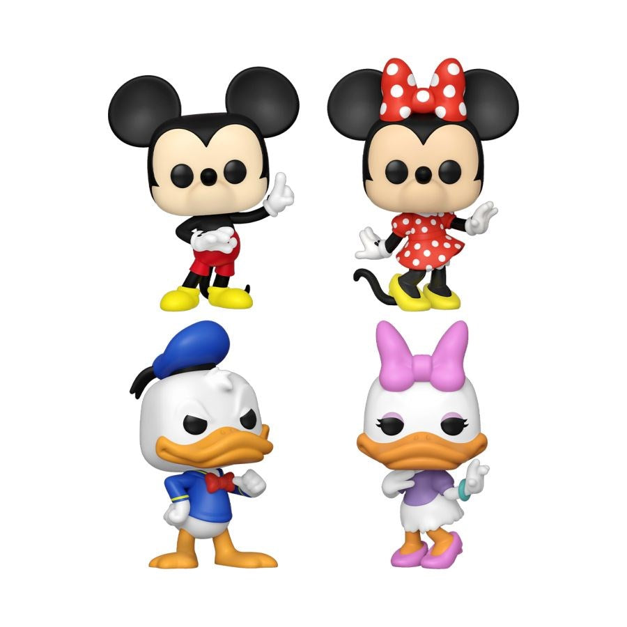 Pop! Disney: D100 - Disney Classics 4 pack (Exc)