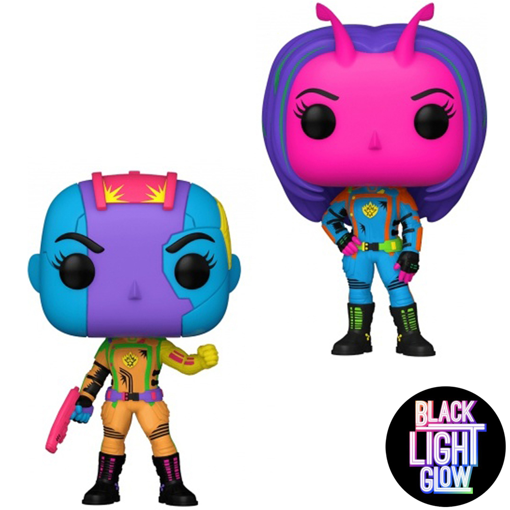 Pop! Marvel: Guardian of the Galaxy 3 - Pop 4/12 2 pack (BLKLT)(Exc)