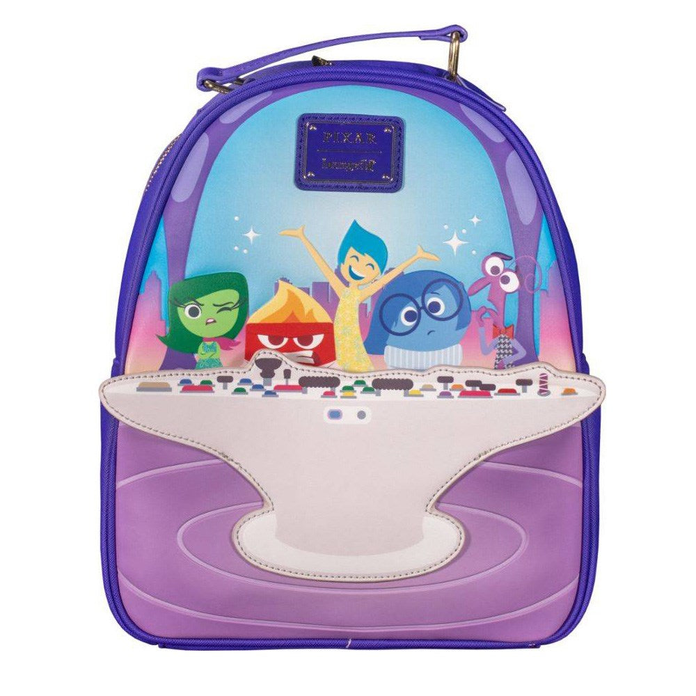 Loungefly! Leather: Disney Pixar Inside Out Character Mini Backpack