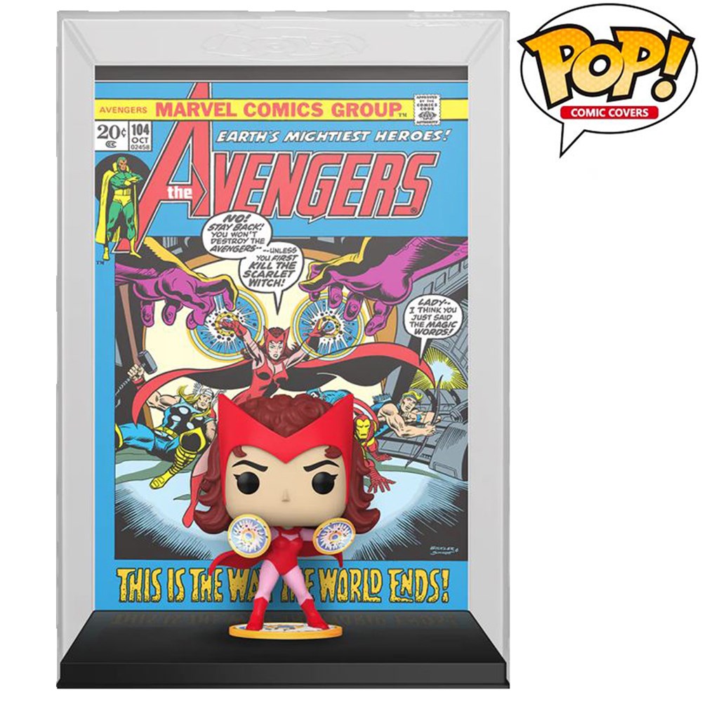 Pop Comic Cover! Marvel: Avengers - Scarlet Witch (Exc)