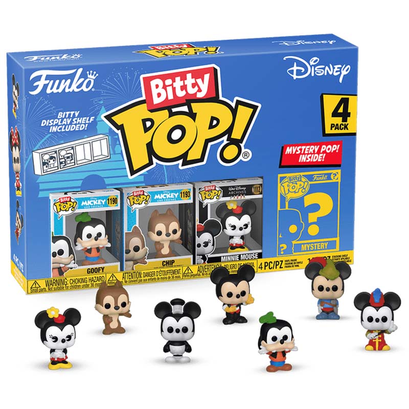 Bitty Pop! Disney: Disney Classic - Goofy 4PK