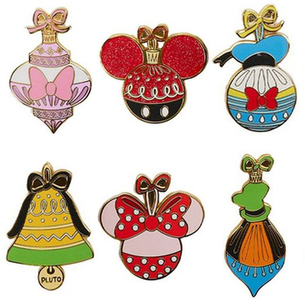 Loungefly! Blind Box Pin: Disney Mickey and Friends Ornaments Blind Box Pins