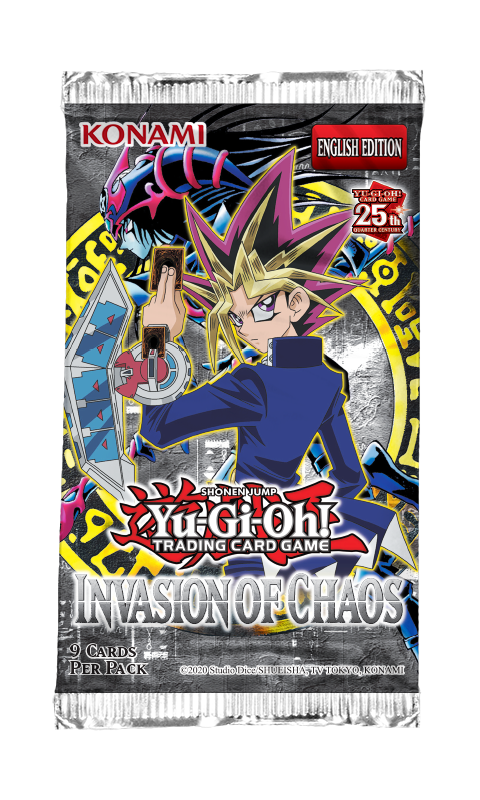 Yu-Gi-Oh! TCG: Legendary Collection Reprint 2023 Invasion Of Chaos Booster