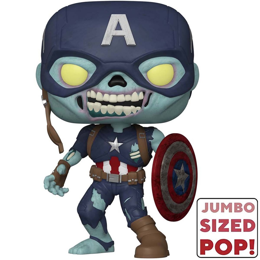 POP Jumbo: What If S2- Zombie Captain America (Exc)