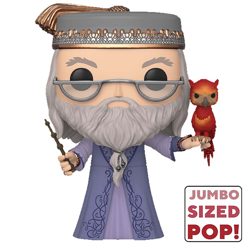 Pop Jumbo! Movies: Harry Potter - Dumbledore w/ Fawkes