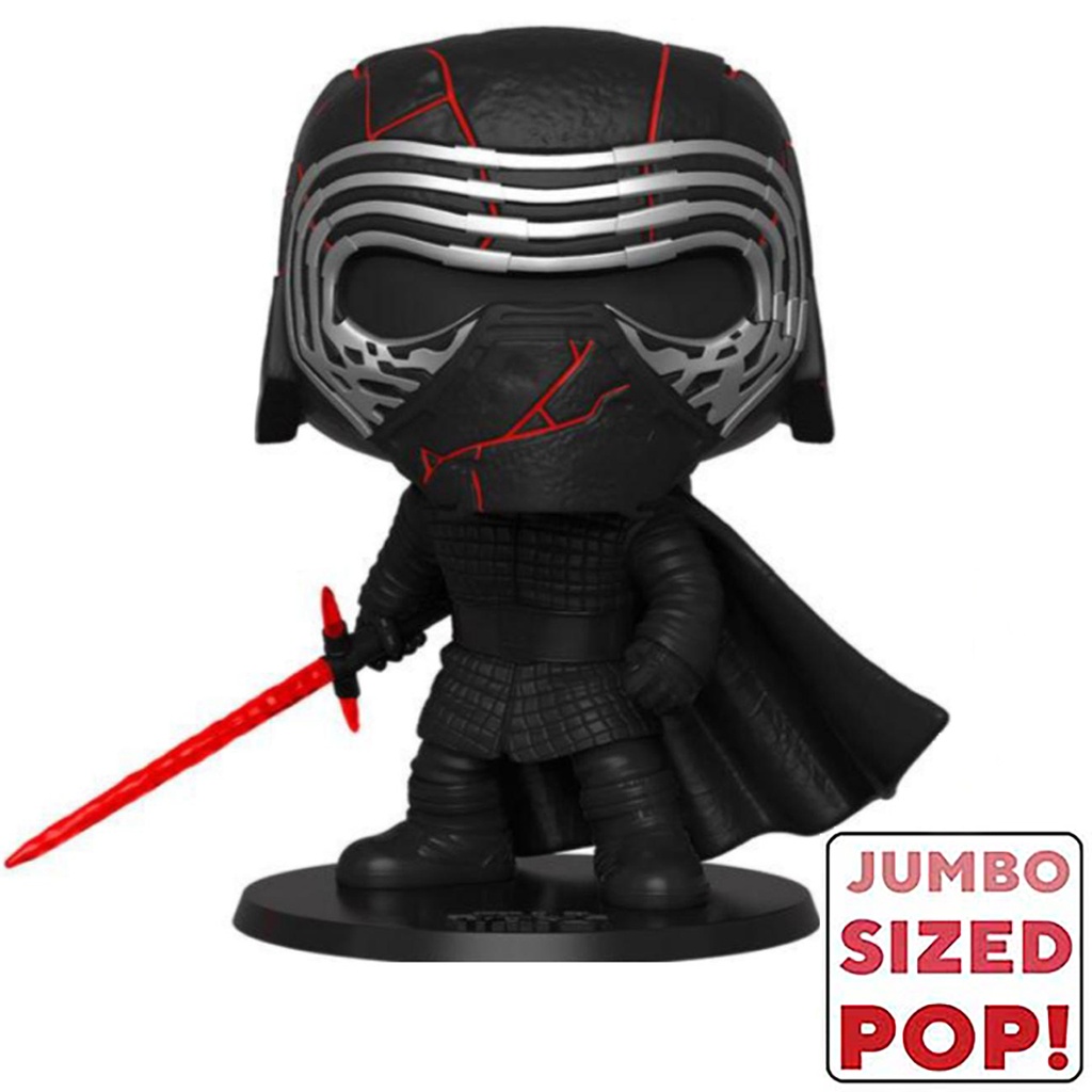 Pop Jumbo! Movies: Star Wars- Rise of Skywalker Kylo Ren 10 inch (GLOW)