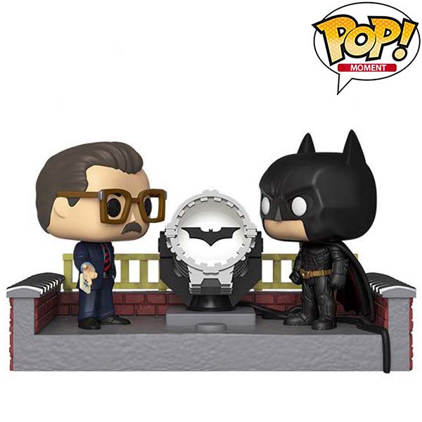 Pop Moment! DC: Batman 80th- w/Bat Signal (Exc)
