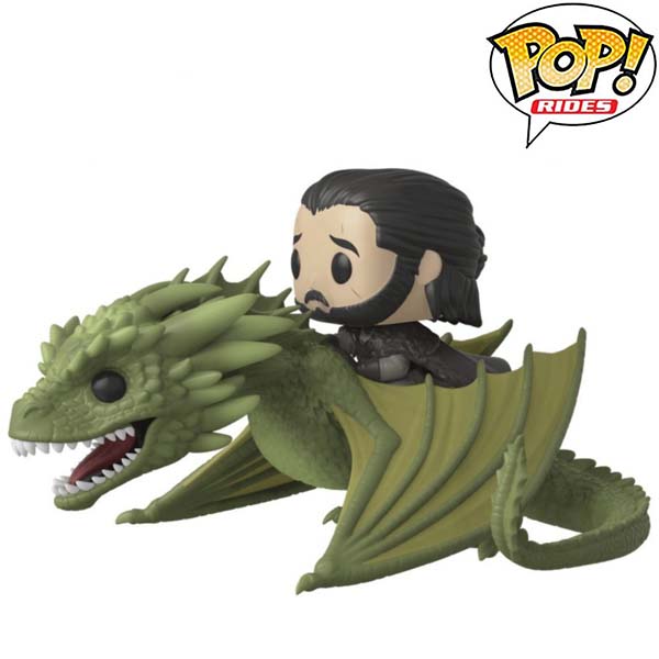 Pop Rides! Tv: Games Of Thrones- Jon Snow w/Rhaegal