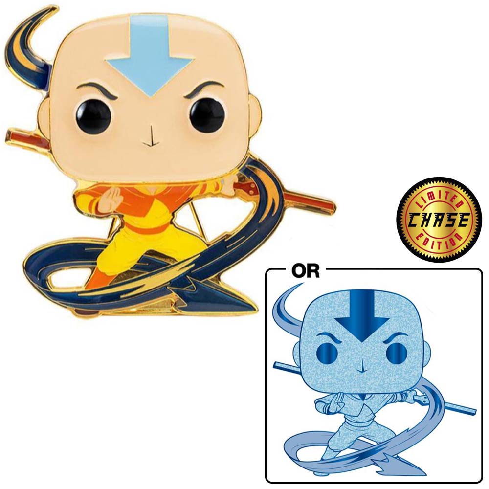 دبوس المينا! الرسوم المتحركة: Avatar- Aang w / Chase