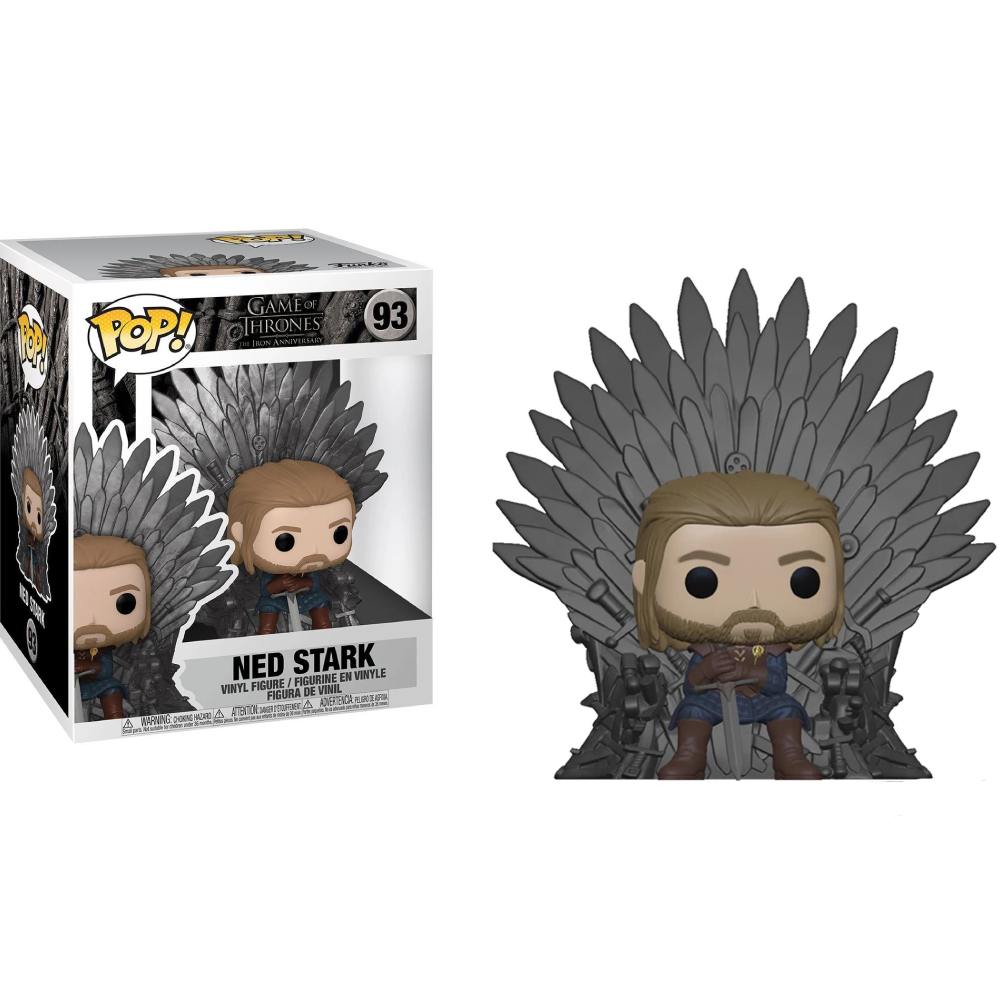 Pop Deluxe! Tv: Game Of Thrones- Ned Stark on Throne