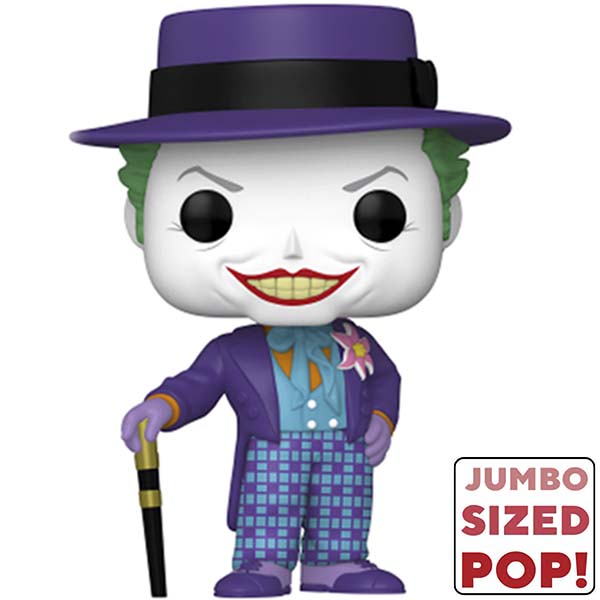 Pop Jumbo! DC: Batman 1989- Joker w/Hat(Exc)