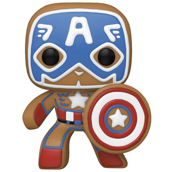 Pop! Marvel: Holiday- Captain America