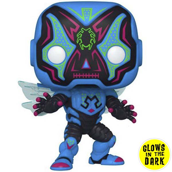 Pop Heroes: Dia De Los DC- Blue Beetle (GLOW)(Exc)