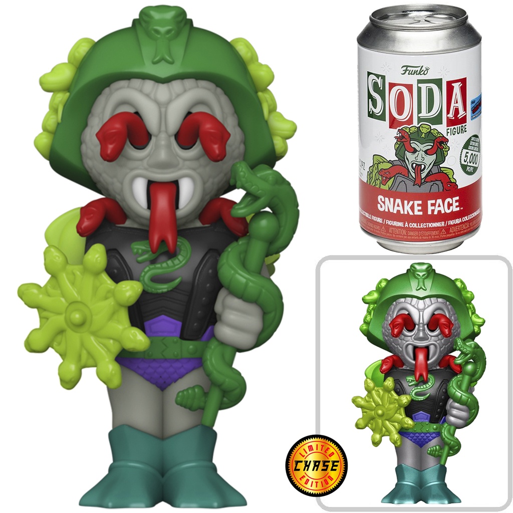 Vinyl SODA: Master Of The Universe- Snake Face (NYCC Exc)