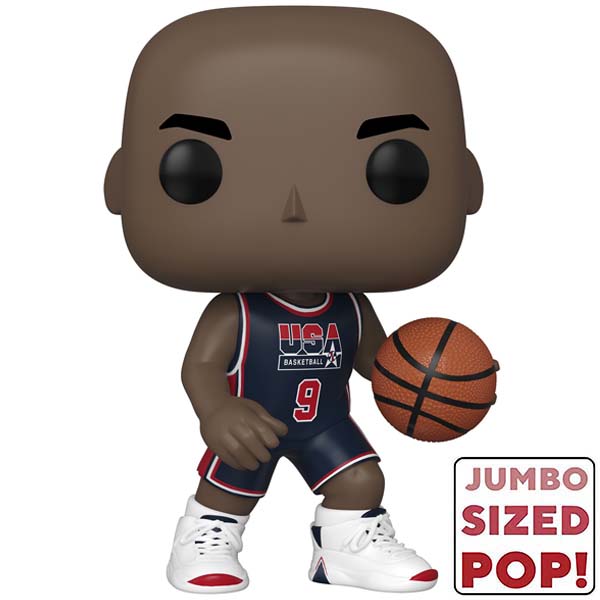 Pop Jumbo! NBA: Michael Jordan 10 inch (1992 Team USA Navy U)(Exc)