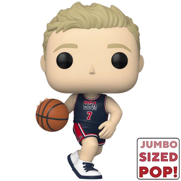 Pop Jumbo! Basketball: NBA- Larry Bird (1992 Team US Navy Jersey)(Exc)