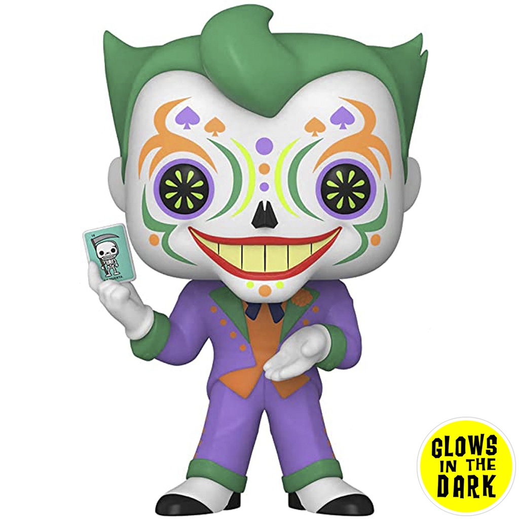 Pop! DC: Dia De Los- Joker (GLOW)(Exc)