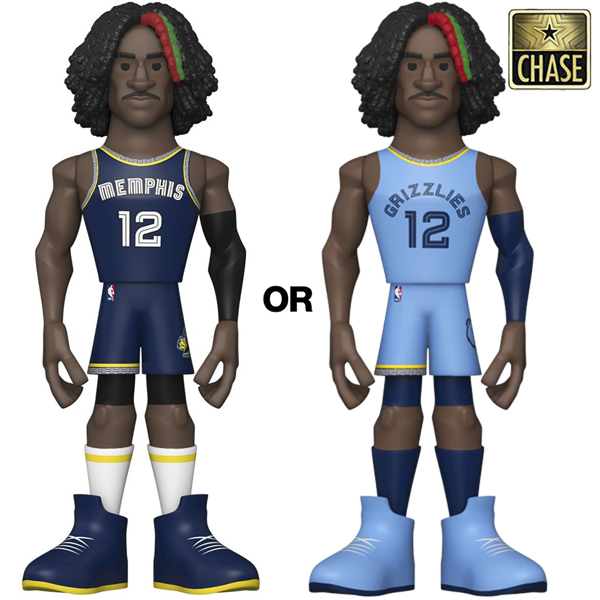 Gold 5&quot; NBA: Grizzlies- JaMorant (HomeUni) w/ Chase