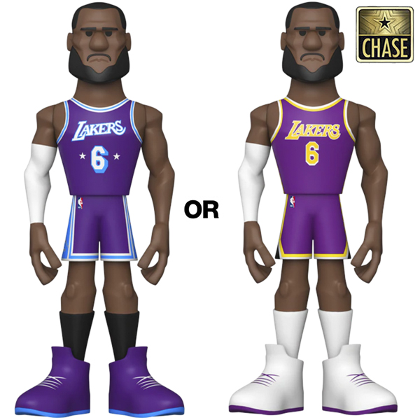 Gold 5&quot; NBA: Lakers- LeBron James (City) w/ Chase