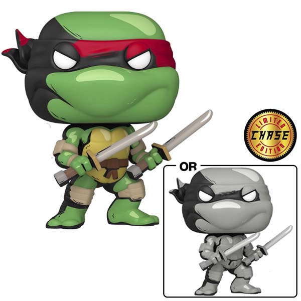 Pop! Comics: Teenage Mutant Ninja Turtles- Leonardo w/ Chase (B&amp;W)(Exc)