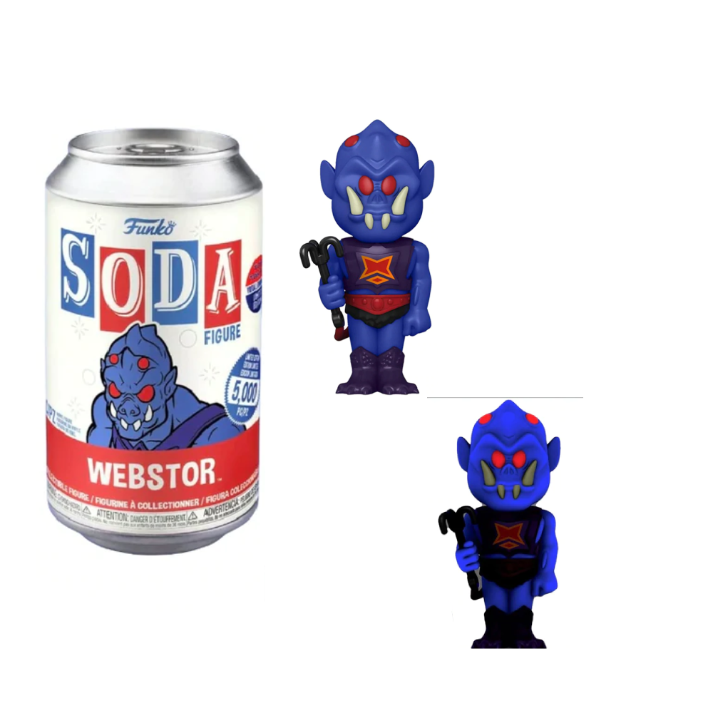 Vinyl SODA: Master Of The Universe- Webstor w/Chase (GLOW)(IE)