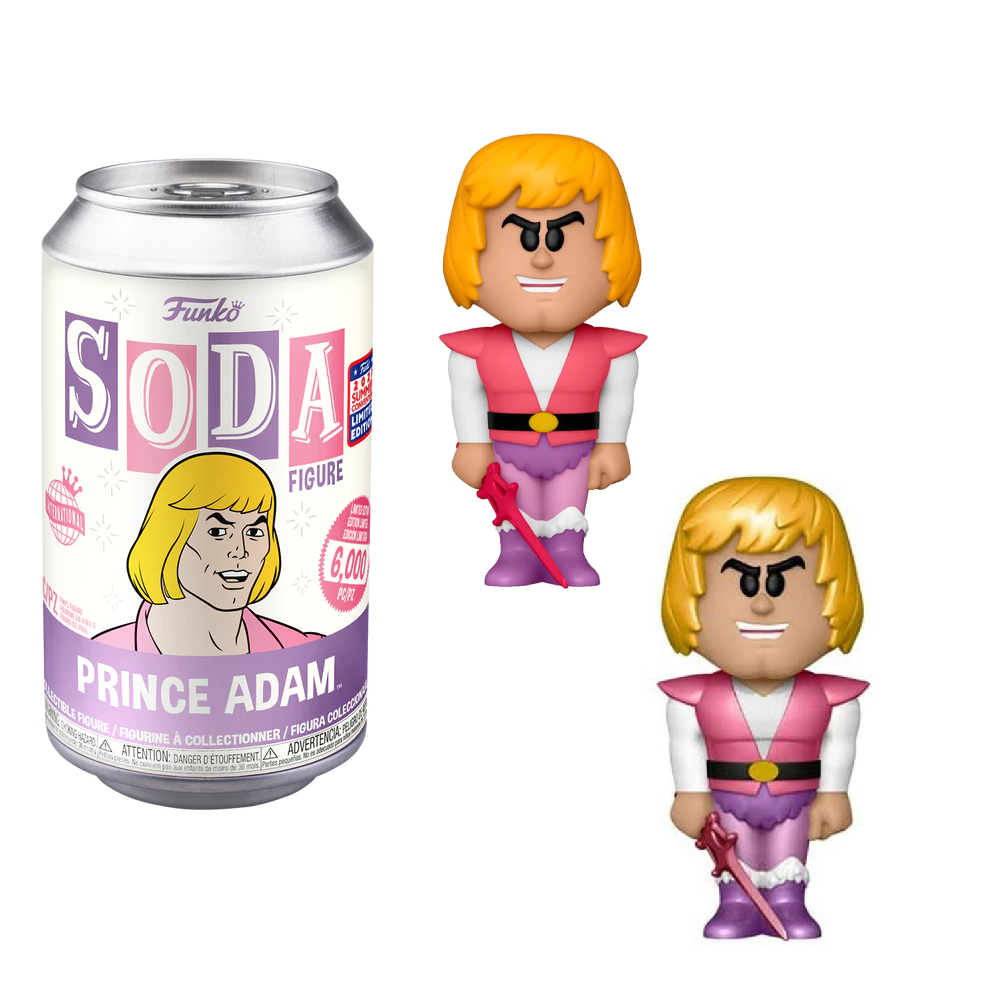 Vinyl SODA: Master Of The Universe- Prince Adam w/Chase (MT(IE)