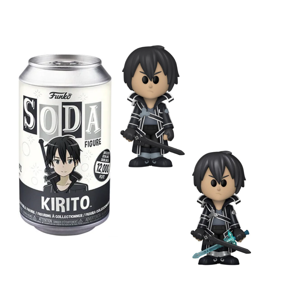 Vinyl SODA: Sword Art Online- Kirito w/Chase