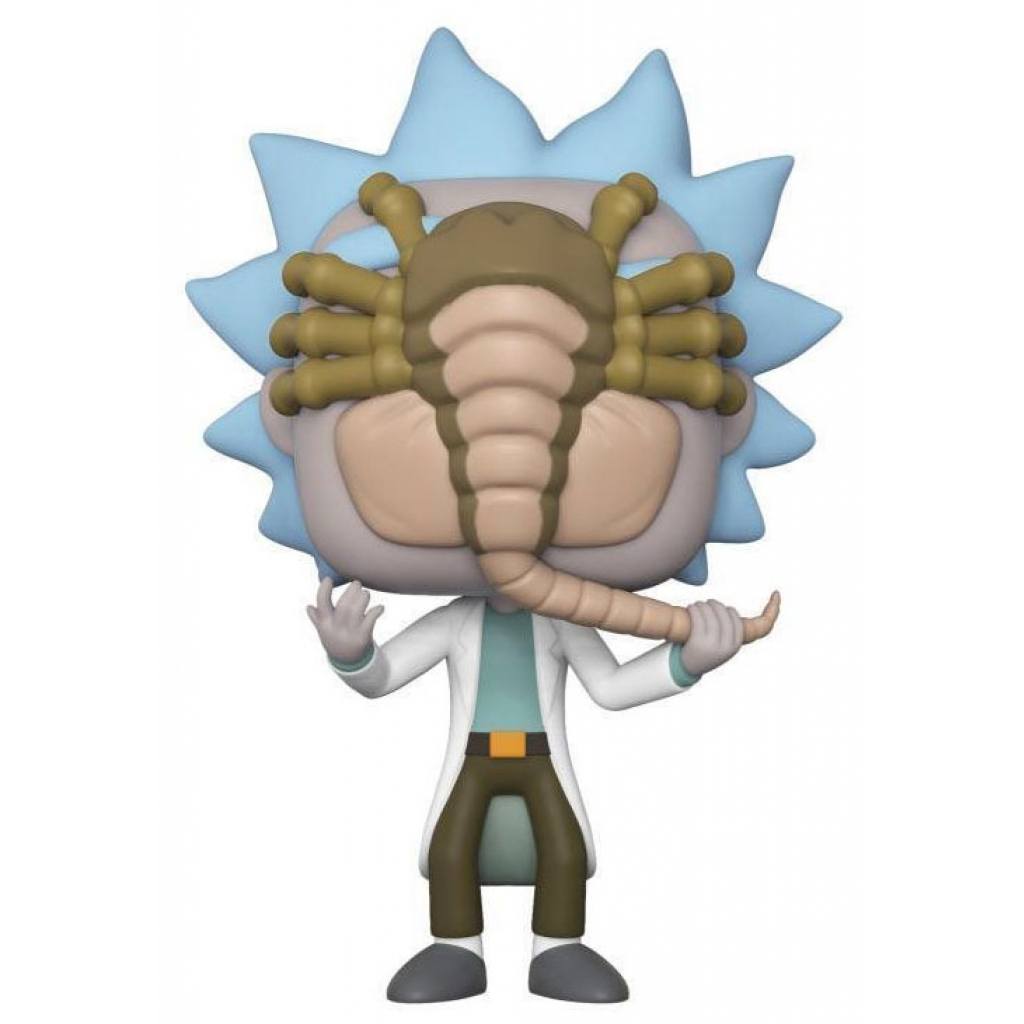 Pop! Animation: Rick and Morty- Rick w/ Facehugger (Exc)