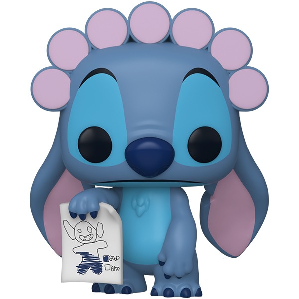 Pop! Disney: Lilo &amp; Stitch- Stitch in Rollers w/Drawing (NYCC Exc)