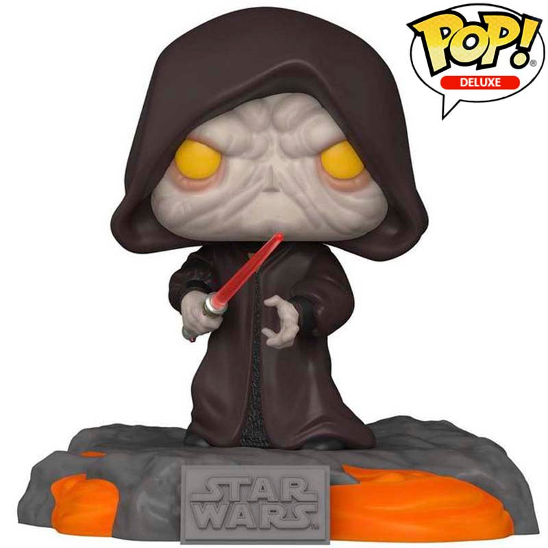 Pop Deluxe! Movies: Star Wars- Sith Darth Sidious (GLOW)(Exc)