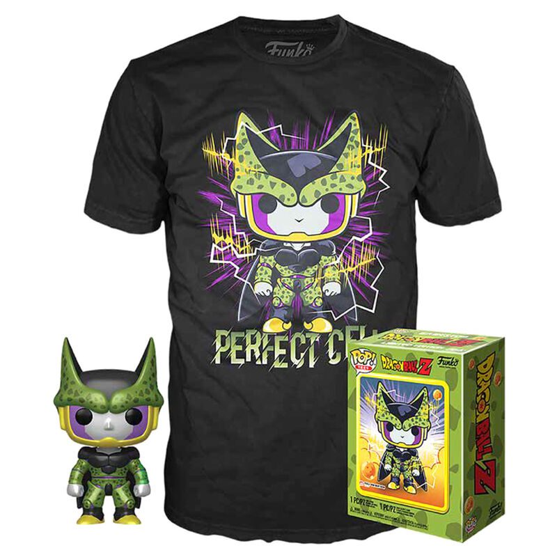 Pop! &amp; Tee: Animation: Dragon Ball Z- Perfect Cell (S)