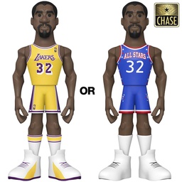 [FU57755] Gold 5&quot; NBA LG: Lakers- Magic Johnson w/Chase