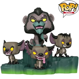 [FU64677] Pop Moment! Disney: Villains Assemble - Scar with Hyenas (Exc)
