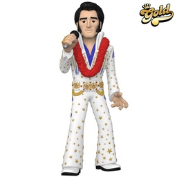 [FU65779] Gold 5&quot; Rocks: Elvis