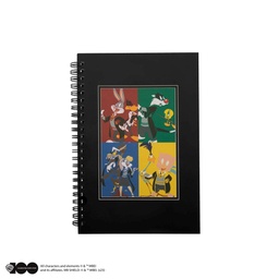 [CR8252] Cinereplica: Looney Tunes' Hogwarts Houses Notebook
