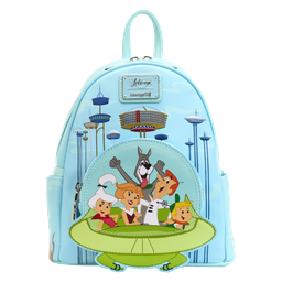 [LF-JETBK0001] Loungefly! Leather: Warner Brothers The Jetsons Spaceship Mini Backpack