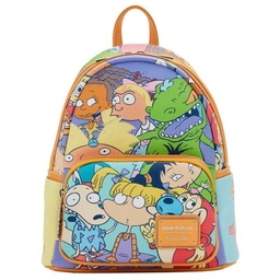 [LF-NICBK0056] Loungefly! Leather: Nickelodeon Nick 90's Color Block AOP Mini Backpack