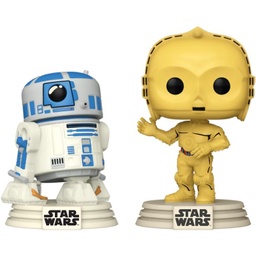 [FU74477] Pop! Star Wars: D100 - RR R2 and 3PO 2pk (Exc)