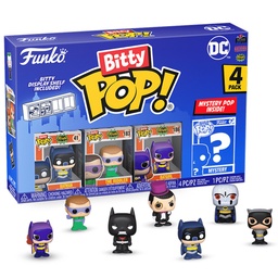 [FU71314] Bitty Pop! Heroes: DC - Batman Adam West 4pk
