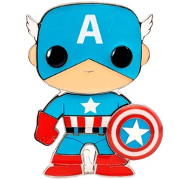 [FP-MVPP0008] Funko POP Pin Marvel:Captain America