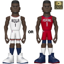 [FU59385] Gold 5&quot; NBA: Pelicans- Zion Williamson (HomeUni) w/ Chase